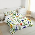 thumbnail image 3 of Castle Fairy Teenagers Spring Garden Flowers Full Size Comforter Sets 3-Piece,Vintage Chic Floral Bedding Comforter Set,Botanical Tree Leaves Lightweight Bedding Sets,Breathable Home Decor, 3 of 8