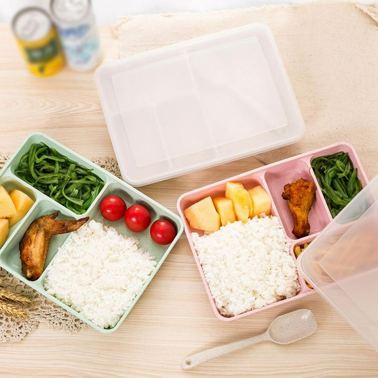 10pcs 1 Pack Meal Prep Containers 4 6 8 Compartment With Lids Food Containers  Lunch Box Stackable Bento Box, Don't Miss These Great Deals