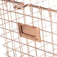 thumbnail image 7 of Spectrum Diversified Steel Wire Storage Basket Organizer for Closets, Pantry, Kitchen, Garage, Bathroom and More, Small, Copper, 7 of 7