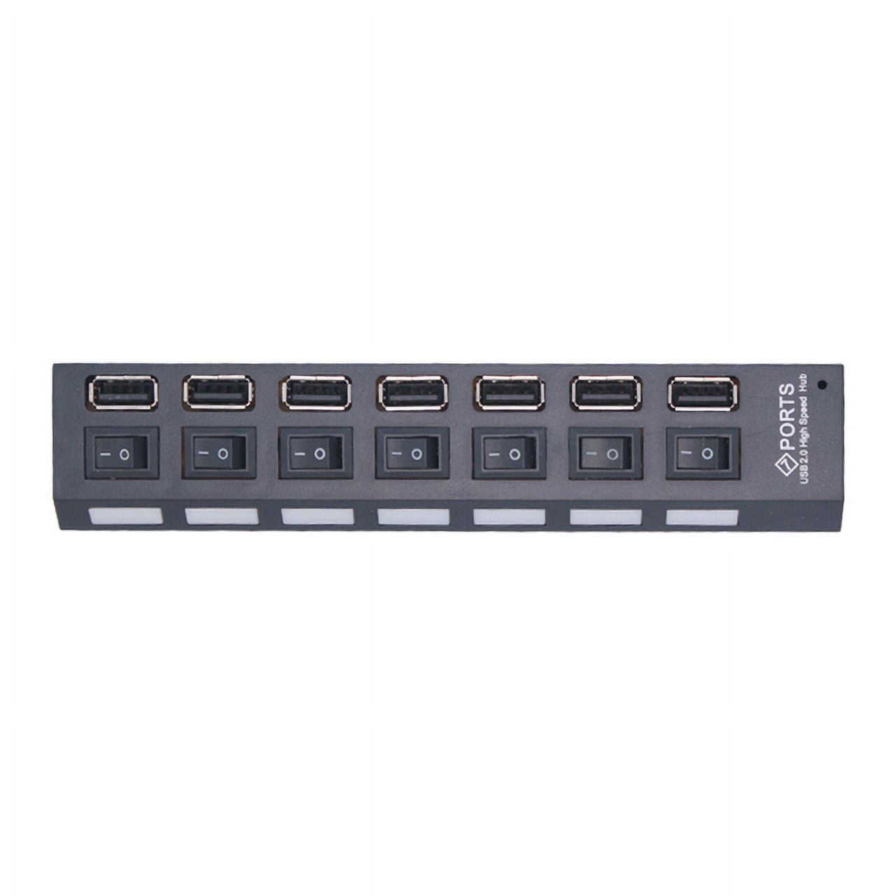 7 Ports USB 2.0 Hub USB Hub Multi USB Splitter Hub Use Power Adapter 4/7 Port Multiple Expander ,Fast Charging Devices