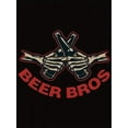 thumbnail image 2 of Camisetas con diseño gráfico para mujer, playera corta, clásico, estética, ropa de verano de los 90Chic Beer Cheers Graphic Tee for Women - Casual Crew Neck Short Sleeve, Stretchy Polyester Blend,, 2 of 6