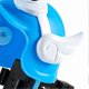 thumbnail image 2 of Motorcycle Phone Holder Cute Helmet Look Shock Proof Adjustable Angle Phone Mount Navigation Bracket for Electric Bike Blue Handlebar Style Small Size, 2 of 4