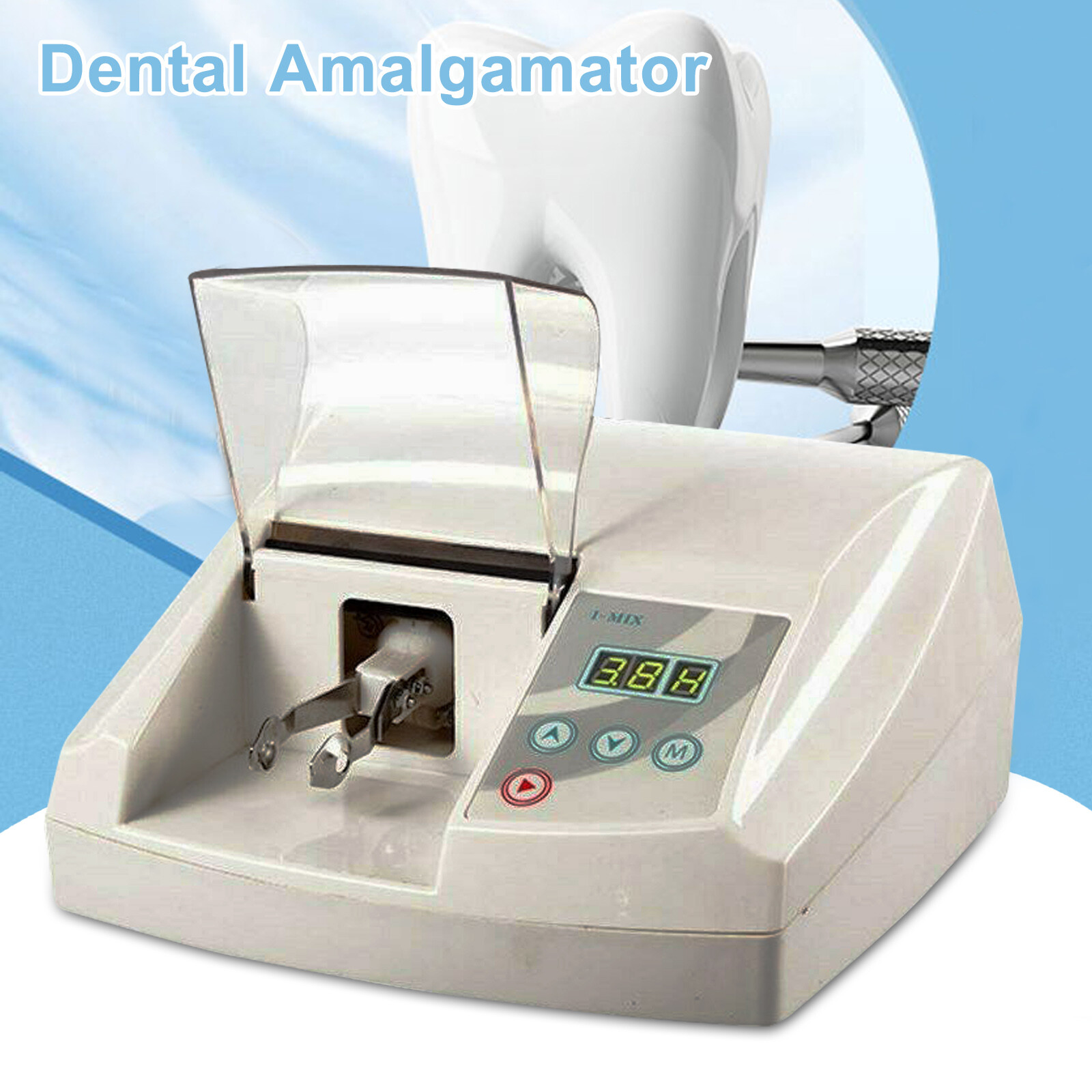 35W IMIX Dental Amalgamator, Upthehill High Speed Digital Amalgamator Amalgam Lab Electric Amalgamator Capsule Blend Mixer