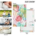 thumbnail image 6 of SKYSONIC Pattern of Strawberry Bathroom Towels 2 PCS, 16"x28", Cotton Bath Towel Water Absorbent Lightweight Quickdry Towels for Bathroom Ktichen Travel Gym, 6 of 7
