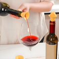 thumbnail image 2 of Cat Head Bottle Stopper，Cat Shaped 2-In-1 Wine Bottle Stopper And Funnel，Leak Proof Silicone Seal，Leak Proof Silicone Seal, Reusable Storage Tool (4pcs), 2 of 8