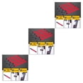 thumbnail image 1 of Transemion 5 Pièces d'Équitation Polyvalent Réutilisables Poignée Résistant à l'Usure Attache de Selle Belle Boucle Sangles Ceintures Rouge 3Set, 1 of 6