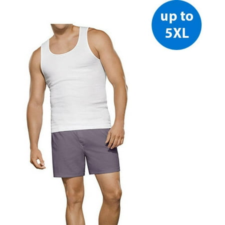 Fruit of the Loom Big Men's Collection White A Shirt, 3 Pack