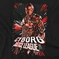 thumbnail image 2 of Justice League Movie Cyborg Officially Licensed Adult T Shirt, 2 of 7
