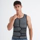 thumbnail image 3 of Chaleco deportivo de neopreno moldeador de cuerpo con doble cinturón para hombre, talla europea y americana, 3 of 5