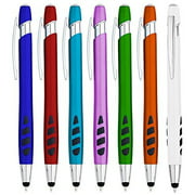 SyPen 2 in 1 Touch Screen Stylus & Ballpoint Writing Pen, 14 Pack, Assorted Colors