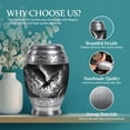 thumbnail image 3 of SABURIAL Dragon Urn - Decorative Urn For Female Ash - Memorial Funeral Urns For Cremation Ashes Small - 10 Inch - Cremation Urns For Male Dad, 3 of 7