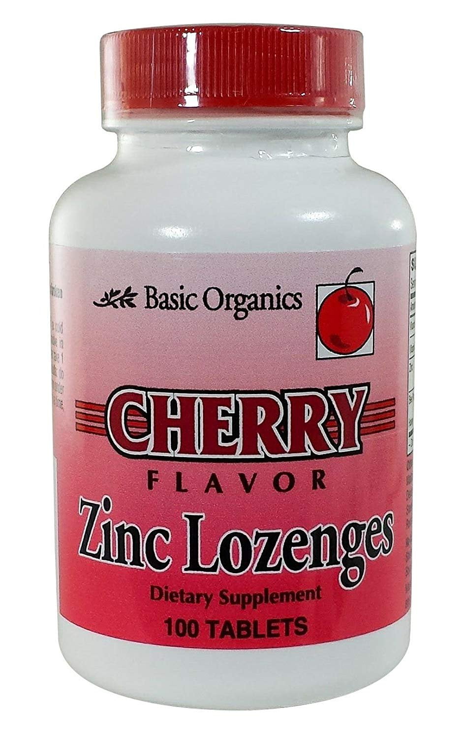 Basic Organics Basic Organics Zinc Lozenges, 100 ea