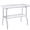 Silver(48x30 in W/Undershelf), variant on BouPower Folding Stainless Steel Table 24x48 Inches with Legs Commercial Portable Folding Prep Table for Restaurant Kitchen Home and Hotel,400 LB Capacity