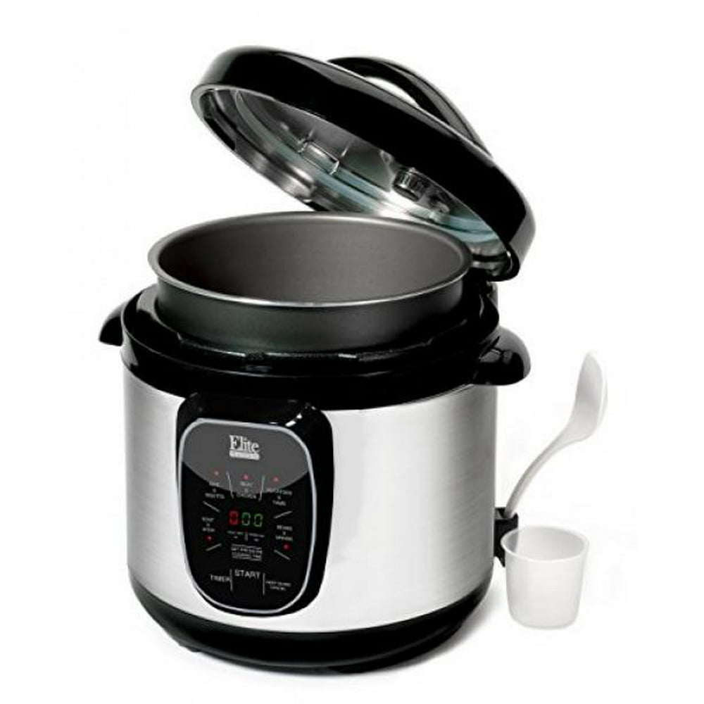 MaxiMatic EPC807 Elite Platinum 8Quart Digital Pressure Cooker with