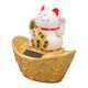 thumbnail image 4 of Adorno de Gato de la Suerte Con Energía Solar, Gato de la Fortuna con Brazo Agitado para Buena Suerte y Fortuna, Deteca de Luz, Oficina, Hogar, Salpicadero de, 4 of 7