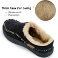 thumbnail image 4 of RockDove Men's Aiden Faux Wool Lined Microsuede Clog Slipper, 4 of 7
