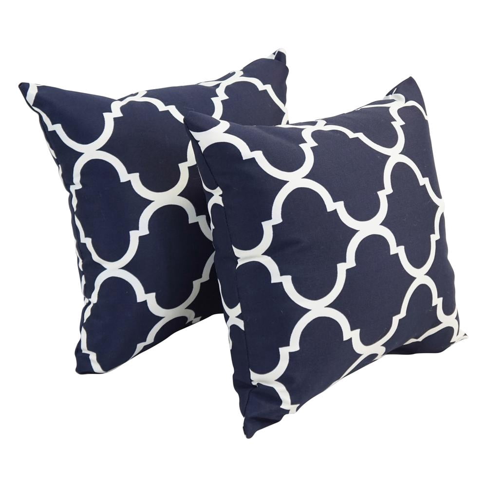 17-inch Square Polyester Outdoor Throw Pillows (Set of 2) 9910-S2-OD-161