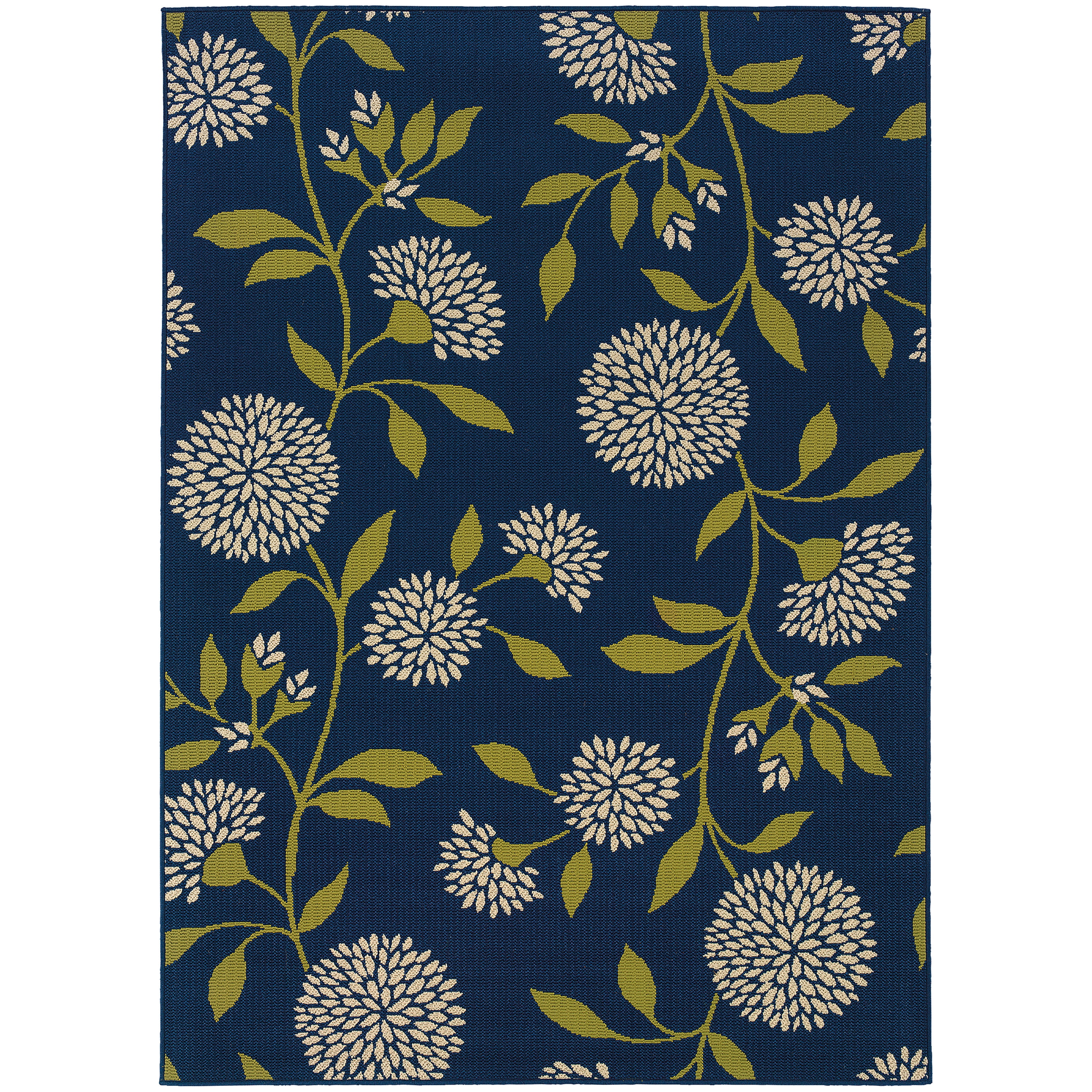 Oriental Weavers of America Tierra Floral Indoor/Outdoor Polypropylene