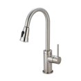 thumbnail image 1 of Motegi 2MT250-BN 8.56 in. Single Handle Pull-Down Kitchen Faucet - Brushed Nickel, 1 of 1