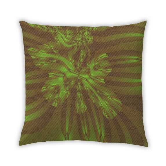 Ahgly Company Indoor Square Contemporary Throw Pillow, 18 inch by 18 inch