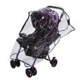 thumbnail image 2 of Stroller Rain Cover, Universal Size, Weatherproof Shield to Safeguard Your Child from Wind and Rain. Mesh Material for Ventilation and Reflective Trimming for Night Visibility(Zipper）, 2 of 8