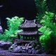 thumbnail image 2 of Aquarium Decoration Classical House Castle Thematic Decorations, Eco-friendly Safe Resin Ornaments, Ornament House Small Fish Hideaway, Fish Tank Cast, 2 of 5