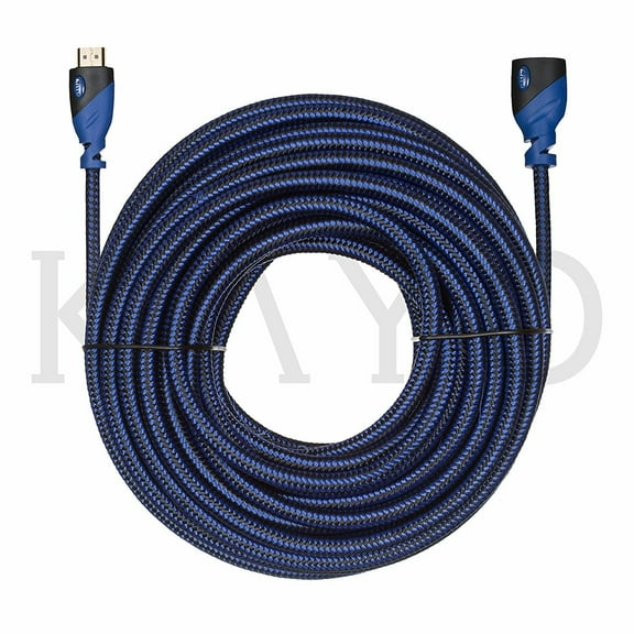 HDMI Extender - Male to Female, Extension Cable - (1-Pack) High-Speed HDMI Cable (2.0b) Supports: Ethernet, Audio Return, 4K, 3D, HD, 2160p, 18gbs, (Latest Version) HDCP 2.2 Compliant (40FT)