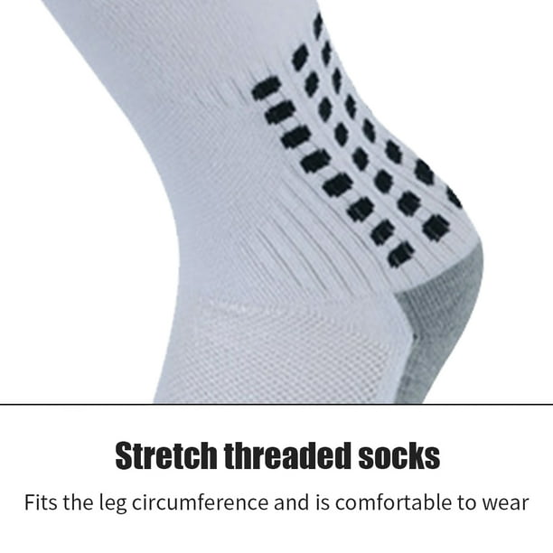 Calcetín de soporte para pantorrillas Calcetines antideslizantes para correr Calcetín Accesorios para exteriores (Blanco S) Ndcxsfigh Para Estrenar
