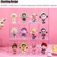 thumbnail image 2 of 6 blind box storage display racks, multifunctional collection display cabinet/transparent action figure display box for displaying action figure home storage and organization toys (size: 7x7.5), 2 of 5