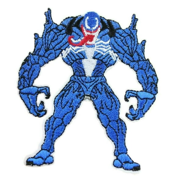Venom Character Full Figure 4 Inches Tall Embroidered Iron On Patch