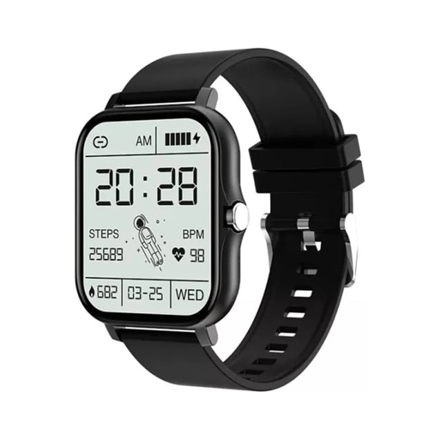 Smart Watch Reloj Inteligente Fralugio Q13 Notificaciones Hd Negro Lujo