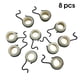 thumbnail image 4 of Eigraketly Paquete de 8 bombas de aceite, engranaje helicoidal, accesorios de motosierra portátiles, piezas de repuesto Jardín y Patio Eigraketly TO001312-00, 4 of 6