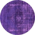 thumbnail image 1 of Ahgly Company Indoor Round Oriental Pink Industrial Area Rugs, 7' Round, 1 of 4