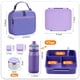 thumbnail image 2 of Juego de Lonchera Bento JXXM con Termo de 240ml, Set Antiderrames, 2 of 9