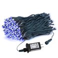 thumbnail image 1 of Guirnalda de luces Weillsnow para exteriores, 20 m, 200 LED, azul y blanco, resistente al agua, 1 of 7