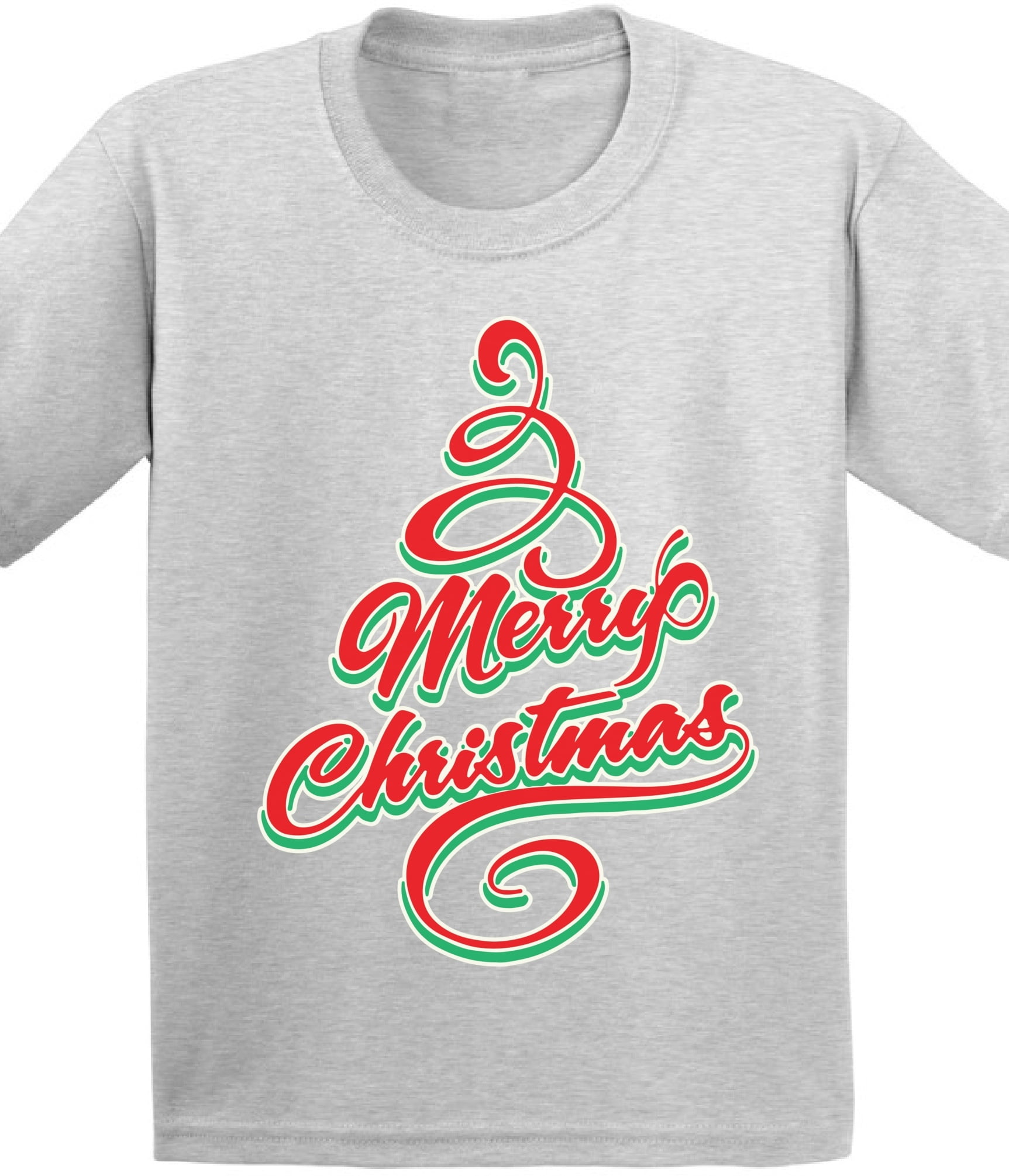 Awkward Styles Merry Christmas Kid's Christmas Tshirt Christmas Shirts
