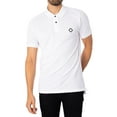 thumbnail image 2 of MA.STRUM Pique Polo Shirt, White, 2 of 5