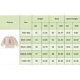 thumbnail image 2 of Toddler Baby Boy Girl Easter Outfit 6 12 18 24 Months 3 Years Crewneck Sweatshirt Letter Long Sleeve Pullover Spring Shirt Tops, 2 of 8