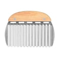 thumbnail image 2 of Crinkles Potato For Potatoes Stainless Vegetable Steel Kitchen，Dining & Bar/ Stainless Steel Wave French Fry Cutter Potato Slicer 1Pc, 2 of 9