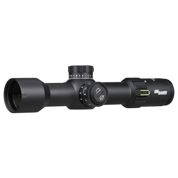 Sig Sauer TANGO-DMR 2-12x42mm 34mm FFP Riflescope, MOA Milling 2.0 Illuminated Reticle, 0.25 MOA Locking Turrets, Side Focus, Black (SOTD62111)