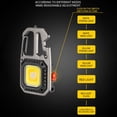thumbnail image 3 of Mini linterna LED llavero abrelatas luces de camping al aire libre (soporte), 3 of 4