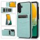 thumbnail image 1 of Funda de piel sintética estilo empresarial para Samsung A21 con tarjetero, función billetera, función atril y protección contra caídas., 1 of 5