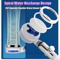 thumbnail image 2 of Hydro Jet Vortex Shower Head Filter Handheld 360° Power Propeller, 2 of 5