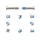 thumbnail image 1 of 10 juegos/lote de tornillos inferiores para cajas de 11 y 13 pulgadas (modelos A1369, A1370, A1465 y A1466)., 1 of 5