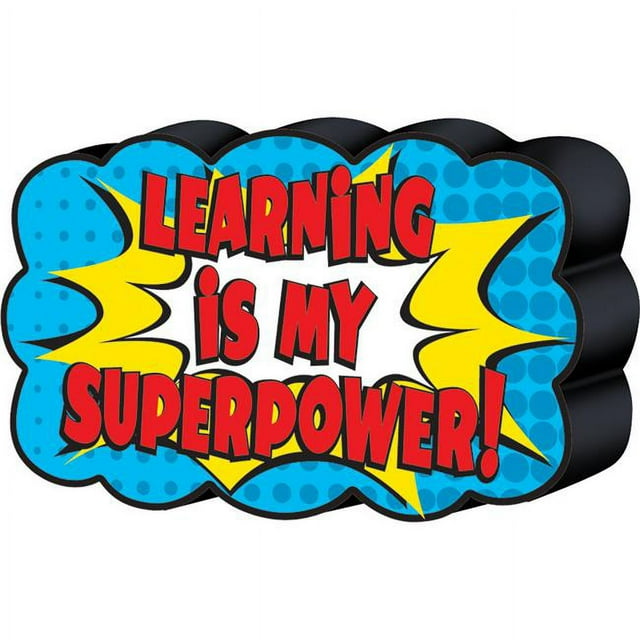 Teacher Created Resources TCR77288BN Tableau Blanc Magnétique de Super-Héros - Pack de 6