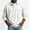 White, variant on GrmtClth Mens Polo Shirts Long Sleeve Solid Waffle Collared Button Top Fall Winter All-Match Golf Casual Pullover White 3XL