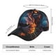 thumbnail image 2 of Fotbe Forest Cool Lion Gorro Clásico de Béisbol, Gorra Ajustable con Broche Snapback, Gorro de Exterior de Algodón Suave, 2 of 6