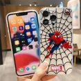 thumbnail image 3 of The Avengers Spider-Man Marvel Transparent Phone Case for iphone 14 11 12 13 7 8 SE Apple X XR XS 6 6s Pro Plus Max Carcasa Case, 3 of 5