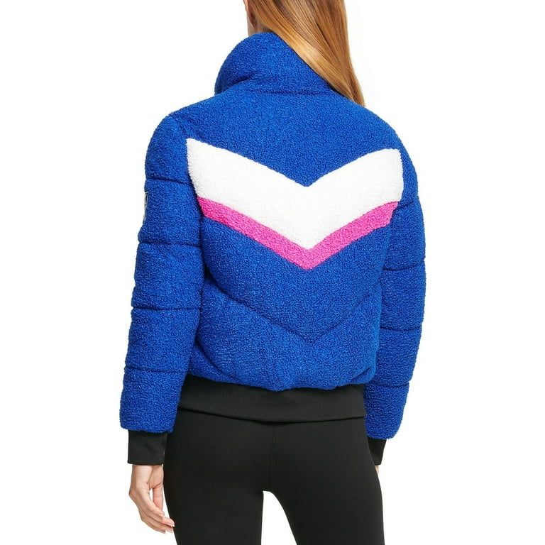 Dkny puffer jacket women's blue sales