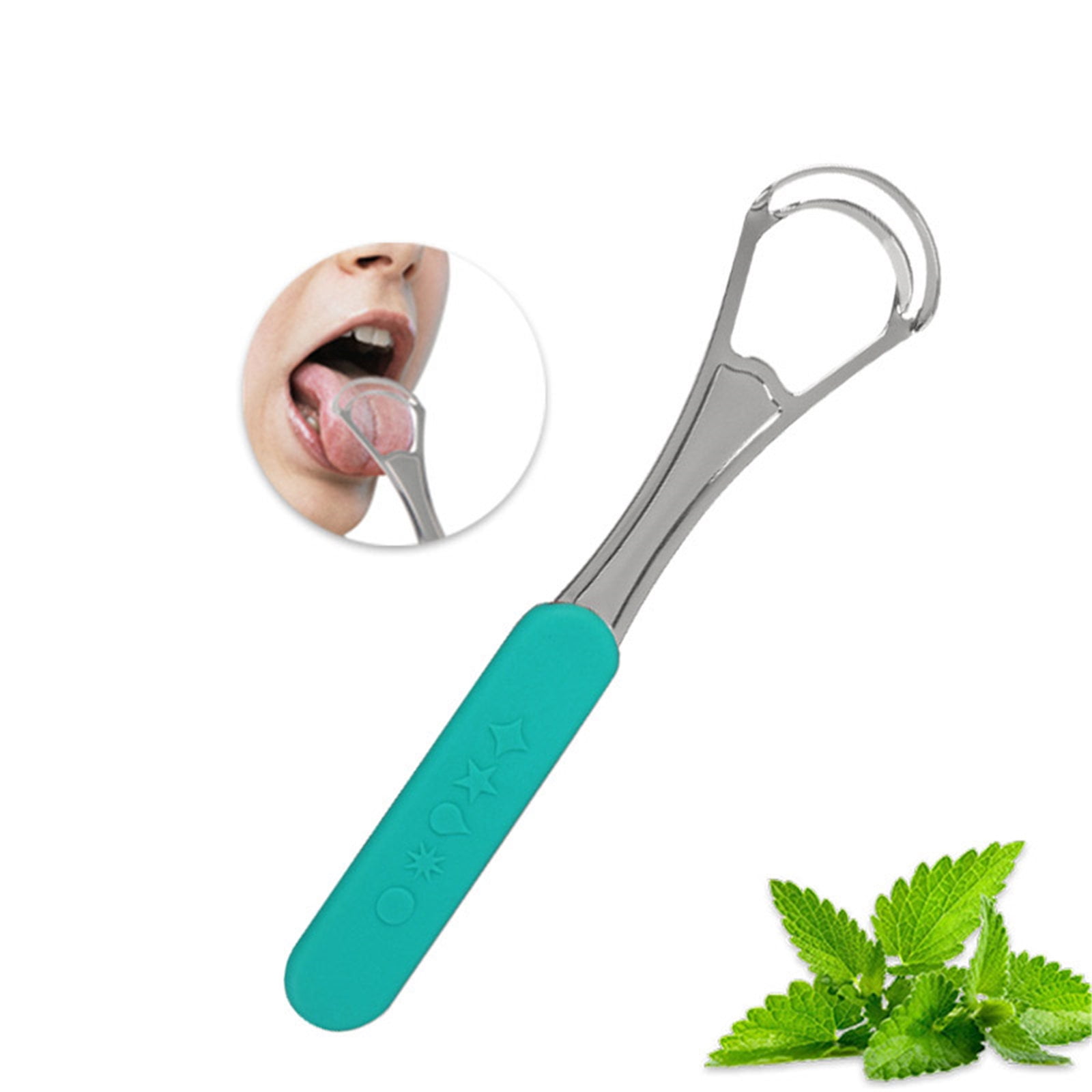 NIUREDLTD Adult Tongue Tongue Coating Scraper Oral Care Tongue Cleaning